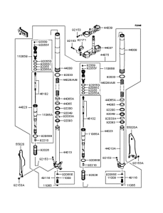  Передняя вилка