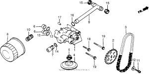 VT500C Масляный насос