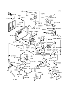 EX250 Радиатор