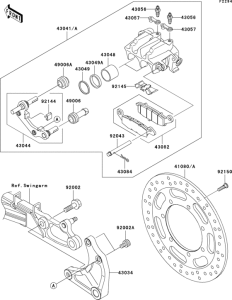  Задний тормоз