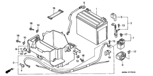 VF750C Аккумулятор
