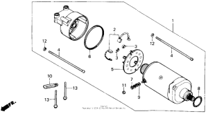 CMX450 Стартер