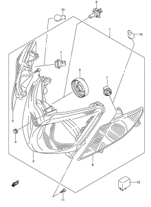 AN250 Front combination lamp