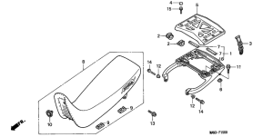 NX650 Пружина