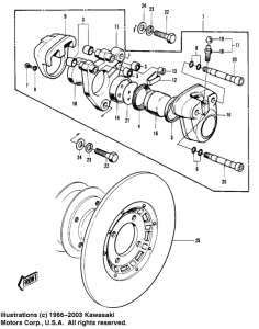  Передний суппорт