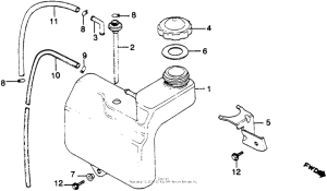 GL1100I Reserve tank
