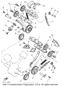XZ550RJ Цепь механизма газораспределения