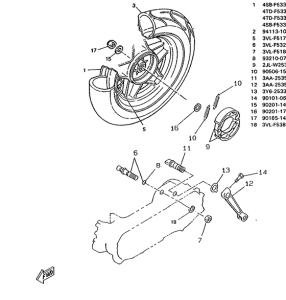 CW50RS Переднее колесо