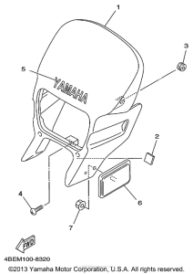 XT225LC Обтекатели