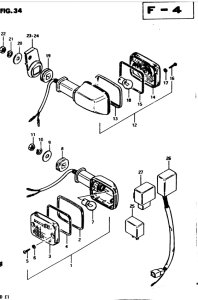 GS850 Поворотники