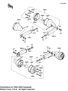 AR50 Поворотники