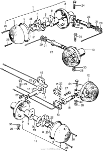 CB750 Turn signal i