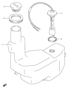 AE50 Бак масляный