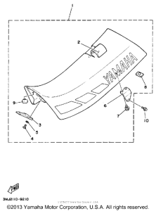 YZ490A Сиденье