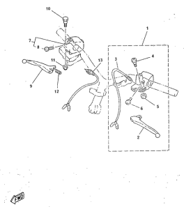 CY50R Grupo conmutadores con manetas