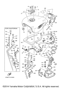 XV17PCMYC Топливный бак