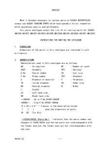 AN125 Catalog preface