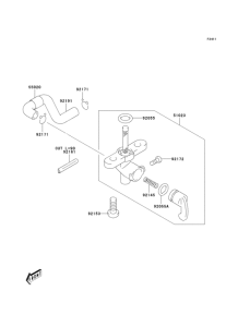 KDX50 Топливный фильтр