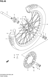 DR-Z400 Transom + tube