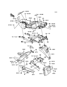 KLZ1000 Заднее крыло