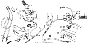 XR200R Handlebar 84-85