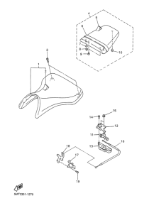 YZF-R6 Сиденье