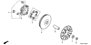 FES250 Вариатор