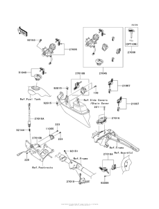 VN1700 Замок зажикания