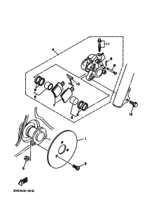 YG50Z ﾌﾛﾝﾄﾌﾞﾚｰｷｷﾔﾘﾊﾟ