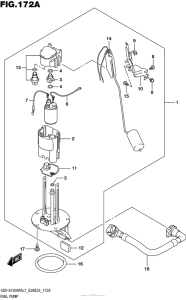 GSX-S1000F (ABS) Топливный насос