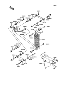 EX305 Подвеска  /  амортизатор