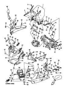 FJR1300 Cowling comp