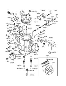  Цилиндр и головка цилиндров
