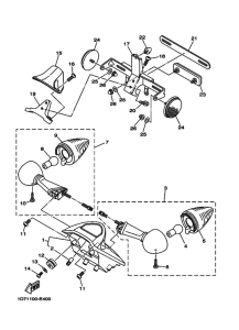 XV1900A Taillight unit ass`y