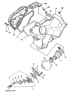 DT50MX Впускная система