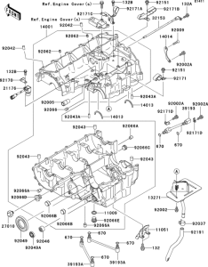 ZX1200 Crankcase(1 / 2)
