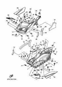 XP500 Stand & footrest 2