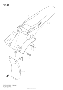  Rear Fender (Dr-Z125L3 E28)