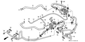 RVF750 Воздушный клапан всасывания