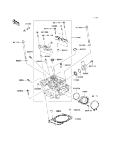  Головка цилиндров