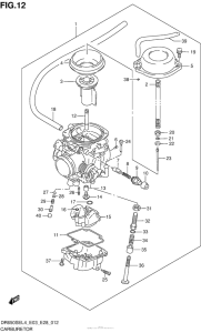  Carburetor (Dr650Sel4 E28)