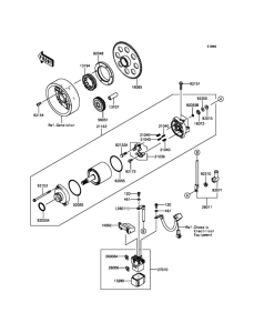 KLZ1000 Стартер
