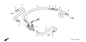 CB1300S (ABS) Воздушный регулирующий клапан