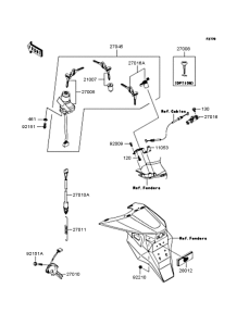ZR1000 Замок зажигания