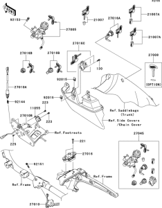  Замок зажигания