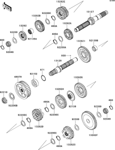 VN1700 Трансмиссия