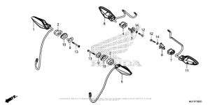  Задний фонарь