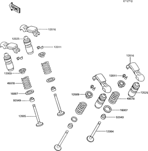 ZG1200 Клапана