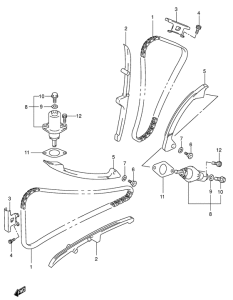 SV650 Держатель направляющей