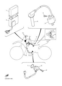 YZ426F Электрика 1
